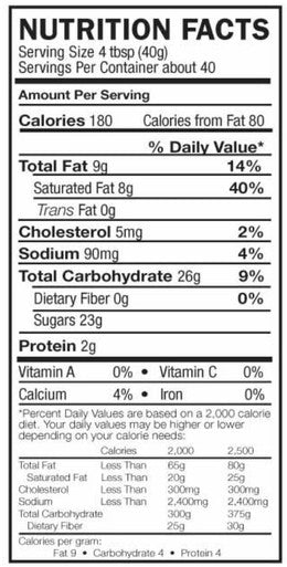 Big Train 3.5 lb. Sweet Bliss Cake Batter Blended Creme Frappe Mix (5/Case)