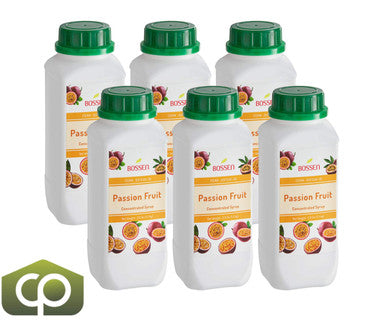 Bossen Passion Bubble Tea Fruit Concentrated Syrup - 30 fl. oz. (0.88 kg)(6/Case)
