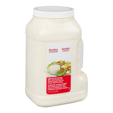 Gordon Choice GFS Light Ranch Dressing | 3.78L/Unit, 2 Units/Case