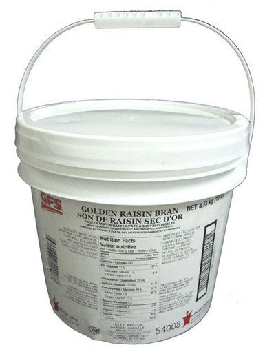 Gordon a2zchef Golden Raisin Bran Muffin Batter, Zero Trans Fat | 4.53KG/Unit, 1 Unit/Case