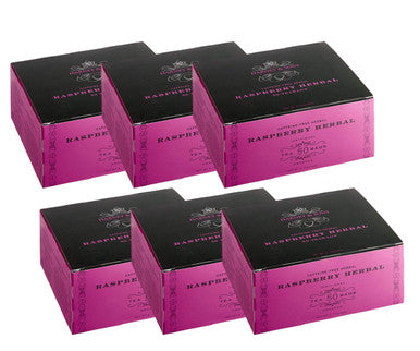 Harney & Sons Raspberry Caffeine-Free Herbal Tea Bags 50/Box (6/Case)