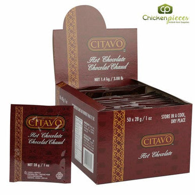 Cocoa Mix Hot Chocol 28 g/0.98oz (100/Case) - Canadian Made