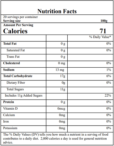 Bossen Honey Bubble Tea Flavored Syrup 74 fl. oz. (2.19 L) - Real Honey(6/Case)