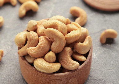 Organic Dry-Roasted Cashews Unsalted Bulk Size 25 lbs/11.33 kgs