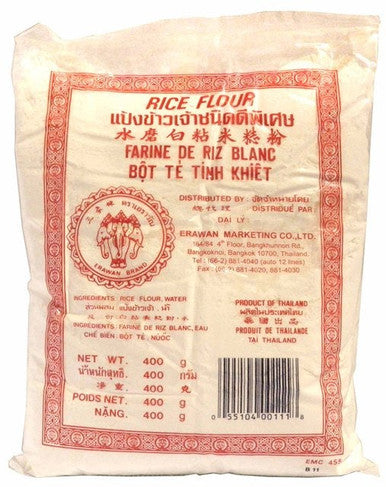 Erawan White Rice Flour | 400G/Unit, 30 Units/Case