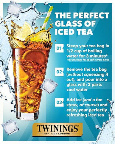 Twinings Assorted Herbal Versatile Brewing Tea Bags - 20/Box(6/CASE)