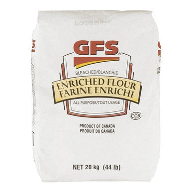 GFS Bleached All Purpose Flour, Trans Fat Compliant | 20KG/Unit, 1 Unit/Case