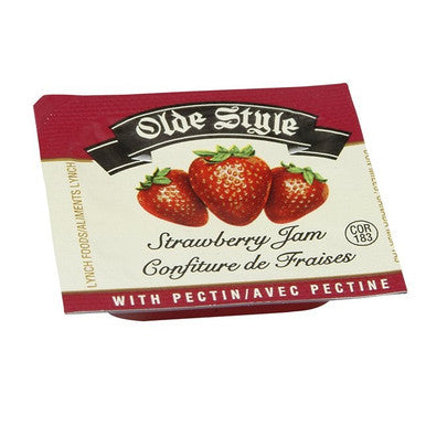 Olde Style Strawberry Jam, With Pectin, Portion | 10ML/Unit, 200 Units/Case