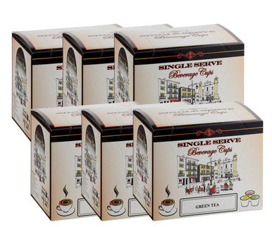 Caffe De Aroma Soothing Green Tea Single Serve Cups - 12/Box(6/CASE)