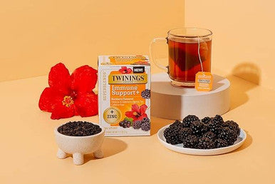 Twinings Blackberry, Hibiscus, & Elderberry Herbal Tea Bags - 16/Box(6/CASE)