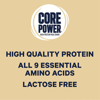 Core Power Fairlife High Protein Vanilla Milk 14oz (12-Pack)