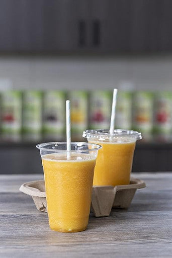 DaVinci Gourmet 64 fl. oz. Extreme Peach Real Fruit Smoothie Mix - (6/Case)