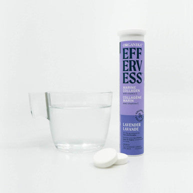 Organika Effervess Collagen - Lavender 8 Tubes x 14 Tabs