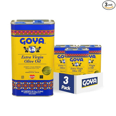 Goya Extra Virgin Olive Oil Cold Pressed 3L (3/Case)