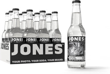 Jones Soda Cream Soda Cane Sugar Craft Soda 355ML 12 Pack