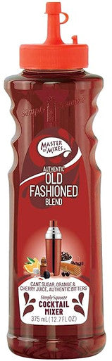 Master of Mixes 375 mL Old Fashioned Mix - Bold Blend of Dark Cherries (12/Case)