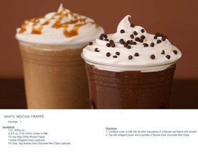 Ghirardelli 3.12 lb. Classic White Frappe Mix 6 Packs