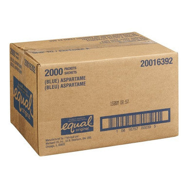 Equal Sugar Substitute, 2Tsp | 2000UN/Unit, 1 Unit/Case