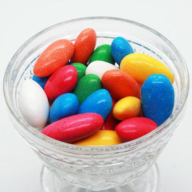 Jordan Almonds Assorted Sugar-Free Bulk Size 30 lbs/13.60 kgs