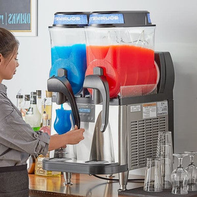 Bunn Ultra NX Black & Stainless Steel Double 3 Gallon Slushy Machine 120V