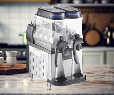 Bunn Ultra NX Black & Stainless Steel Double 3 Gallon Slushy Machine 120V