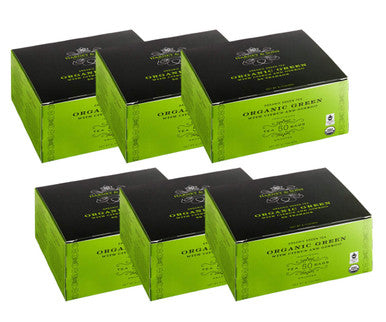 Harney & Sons Organic Green Citrus Ginkgo Light-Bodied Tea - 50/Box (6/Case)