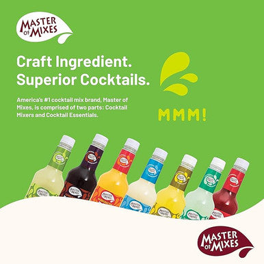 Master of Mixes Spicy Margarita Mix 1 Liter - Bold Lime, Citrus (12/Case)