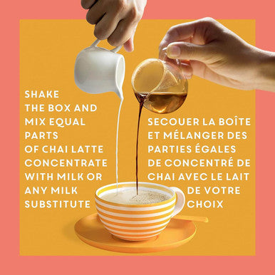 TAZO Chai Tea Latte 1:1 Concentrate | 946ml/32 Fl Oz  | 12/CASE