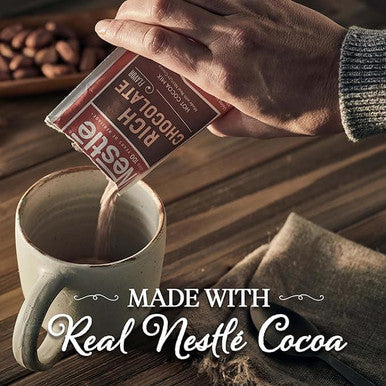 Nestle Rich Chocolate Hot Cocoa Mix Packet 50 Count - 6/Case (1.36 kg)