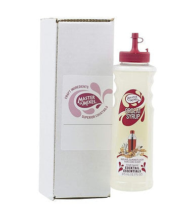 Master of Mixes Almond (Orgeat) Syrup 375 mL - Sweet Almond Flavor (12/Case)