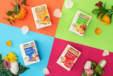 Twinings Superblends Energy Boost Citrus & Apple Green Tea- 16/Box(6/CASE)
