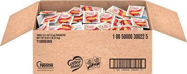 Nestle COFFEE-MATE Coffee Creamer, Original, 3g Powdered Packets, Pack of 1000
