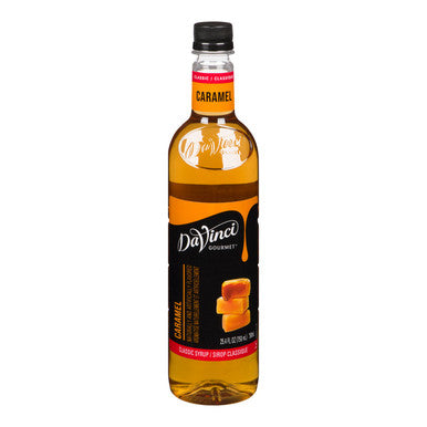 Davinci Caramel Classic Beverage Syrup | 750ML/Unit, 4 Units/Case