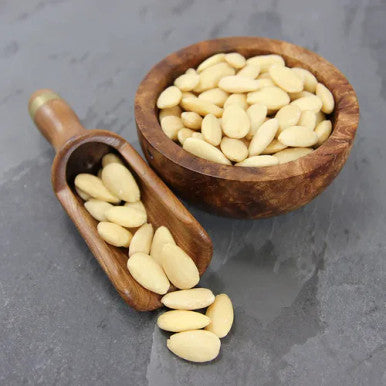 Whole Blanched Almonds Bulk Food Service 25 lbs/11.33 kgs