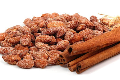 Cinnamon Roasted Almonds Bulk Size 25 lbs/11.33 kgs