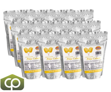 Great Western Great Floss Pina Colada Cotton Candy Concentrate Sugar - 1 lb. Container (12/Case)