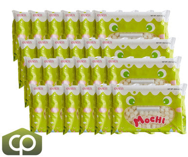 Bossen 10.6 oz. (300 grams) Bubble Tea Original Mini Mochi Rice Cakes Mild Flavor(24/Case)