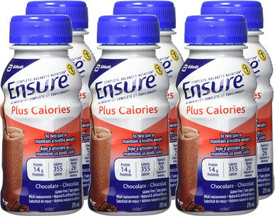 Ensure Plus Calories Supplement, Chocolate | 235ML/Unit, 24 Units/Case