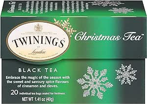 Twinings Christmas Quick and Sanitary Brewing Tea Bags - 20-Box(6/CASE)
