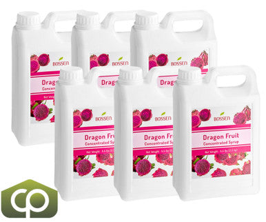 Bossen Dragon Fruit Concentrated Bubble Tea Syrup 1.9 kg (64 fl. oz.) - Vibrant Delight(6/Case)