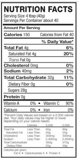 Big Train 3.5 lb. Dragonfly Mango Tropical Blended Creme Frappe Mix (5/Case)