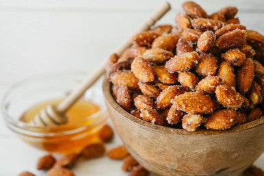 Honey Roasted Almonds Bulk Food Service 25 lbs/11.33 kgs