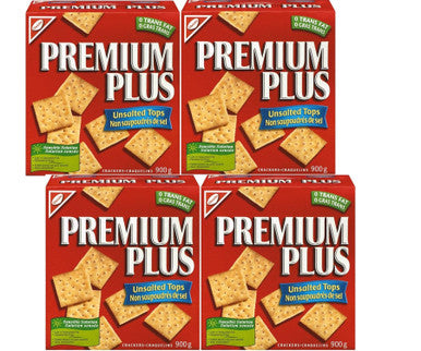 Christie Crackers, Premium Plus, Unsalted - 900G/Unit, 4 Unit/Case