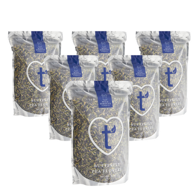 Wild Hibiscus Whole Dried Butterfly Pea Flowers | 2.2 lb/1 kgs | 6/CASE