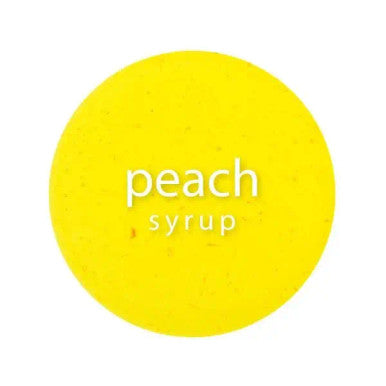 Bossen Peach Bubble Tea Concentrated Syrup 1.9 kg (64 fl. oz.) - Juicy Sweetness(6/Case)