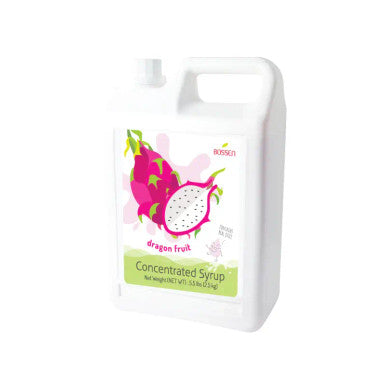 Bossen Dragon Fruit Concentrated Bubble Tea Syrup 1.9 kg (64 fl. oz.) - Vibrant Delight(6/Case)