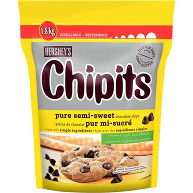 HERSHEY'S Semi Sweet Chocolate Chips 1.8 kg
