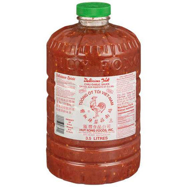 HUY FONG Chili Garlic Sauce 3.5Litre/8.5lbs