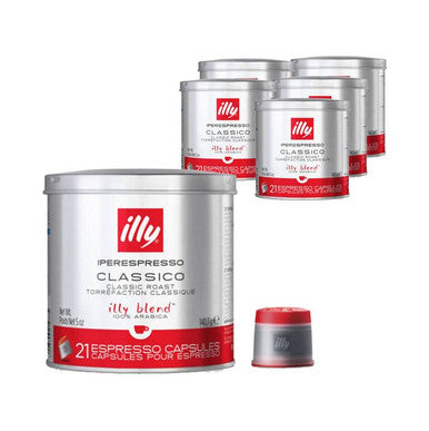 illy IperEspresso CLASSICO Medium Roast - 21 Capsules (6/Case)