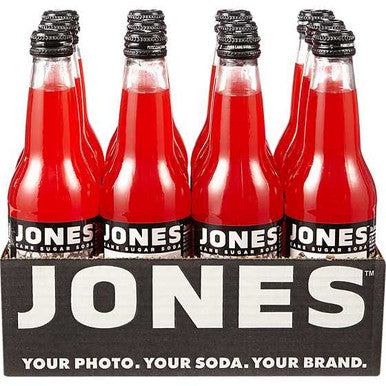 JONES SODA Strawberry Lime Soda (Case) 12x355.0 ml